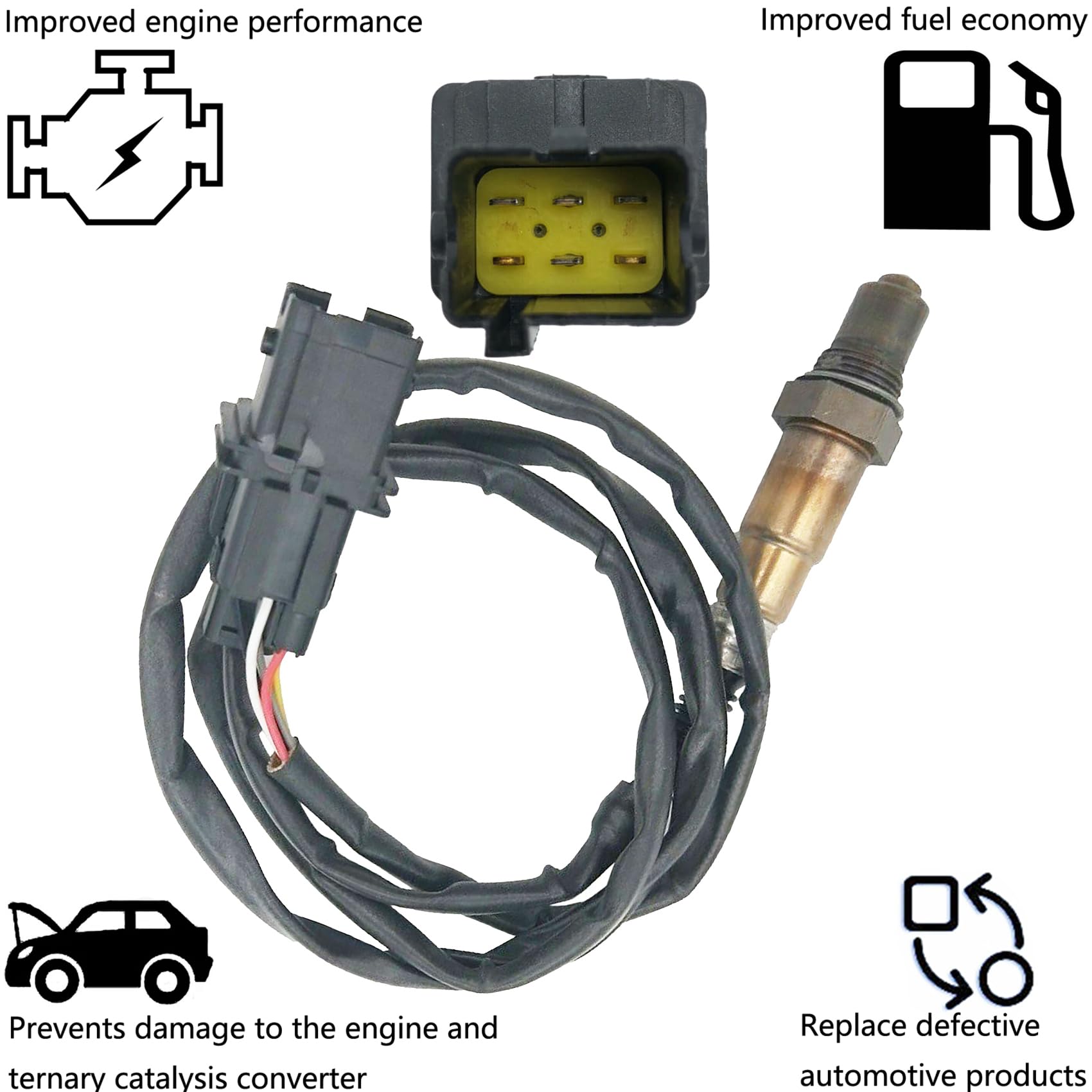 Amazon.com: Ywim Upstream Front O2 Oxygen Sensor Replacement for